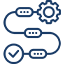 End-to-end construction service icon