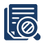 Transparency icon representing clear cost estimates